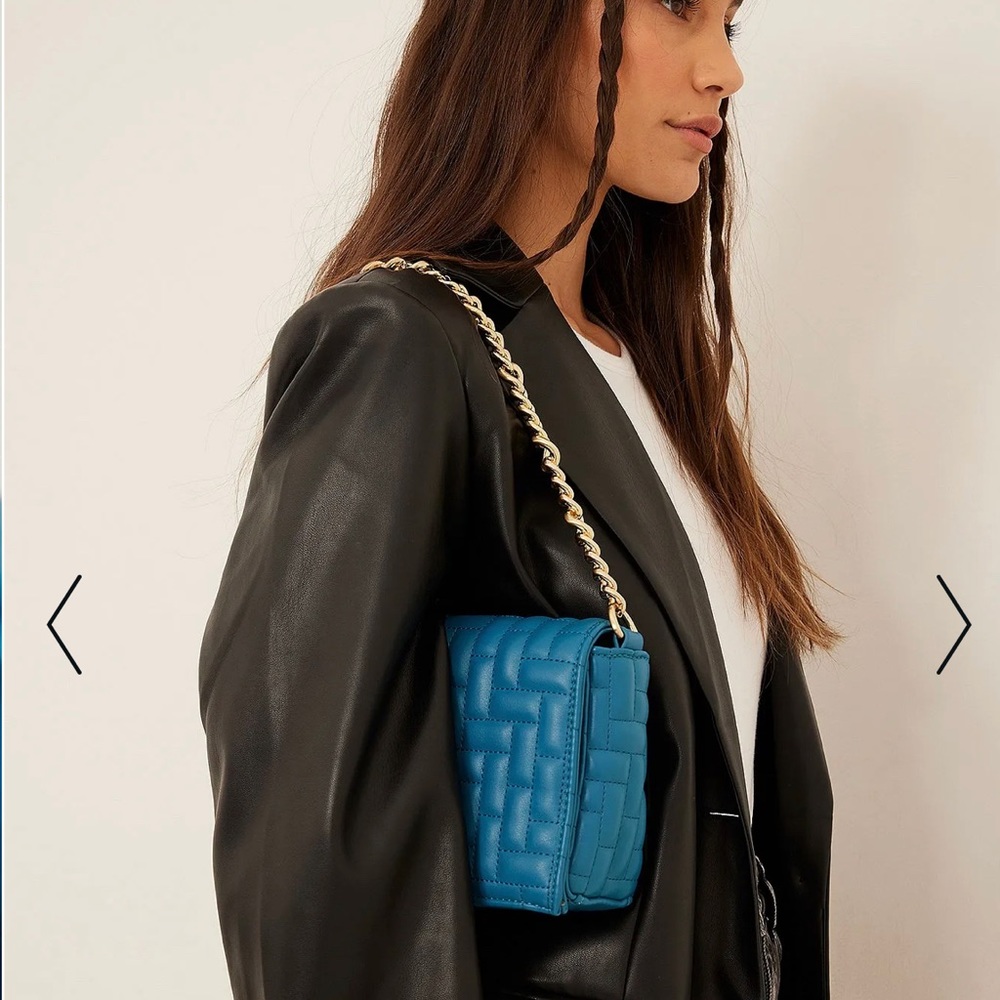 NA-KD Small Quilted Chain Bag